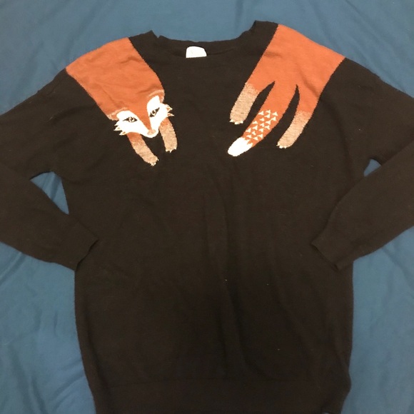 yumi Sweaters - Fox sweater